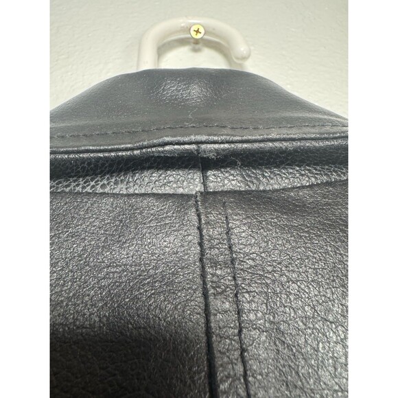 Milwaukee Black Leather Women's L Motorcycle Pocket Jacket With Zip Out Lining - Picture 16 of 16